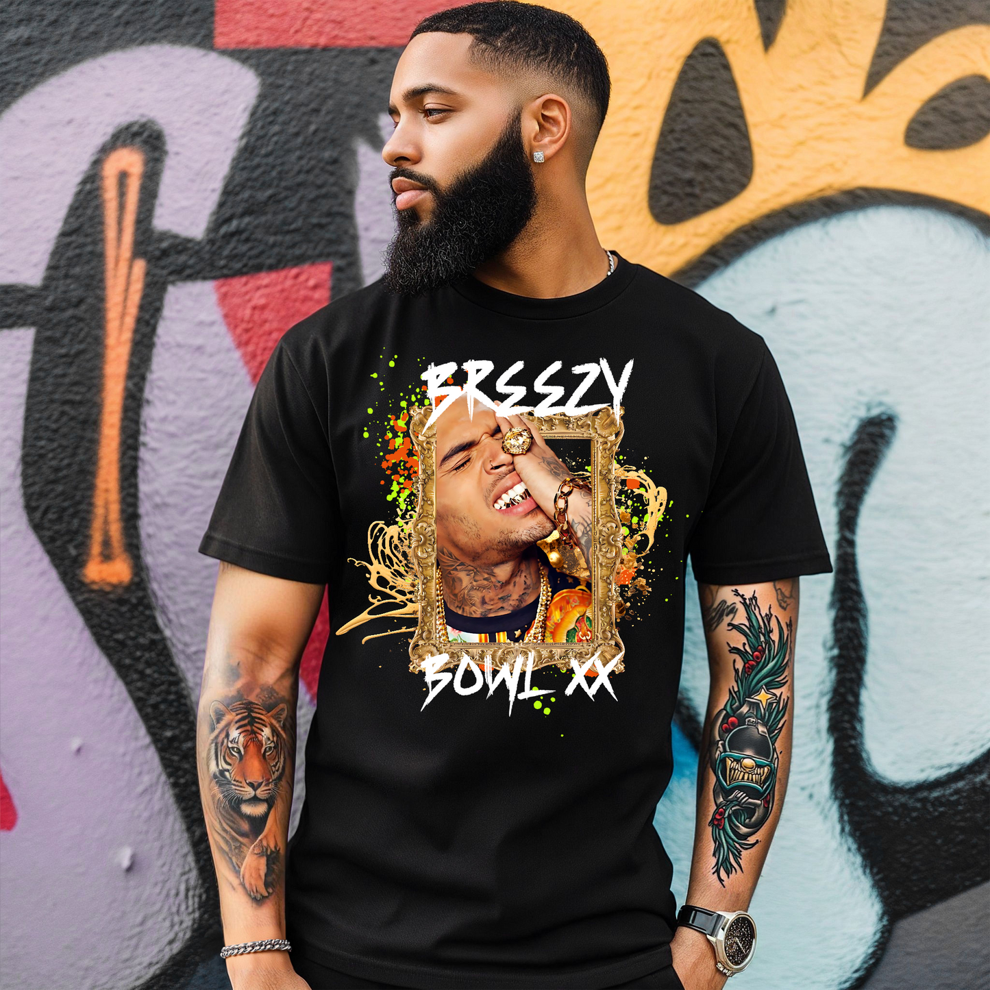 *PRE-ORDER* Breezy Bowl XX Splatter Frame Tee