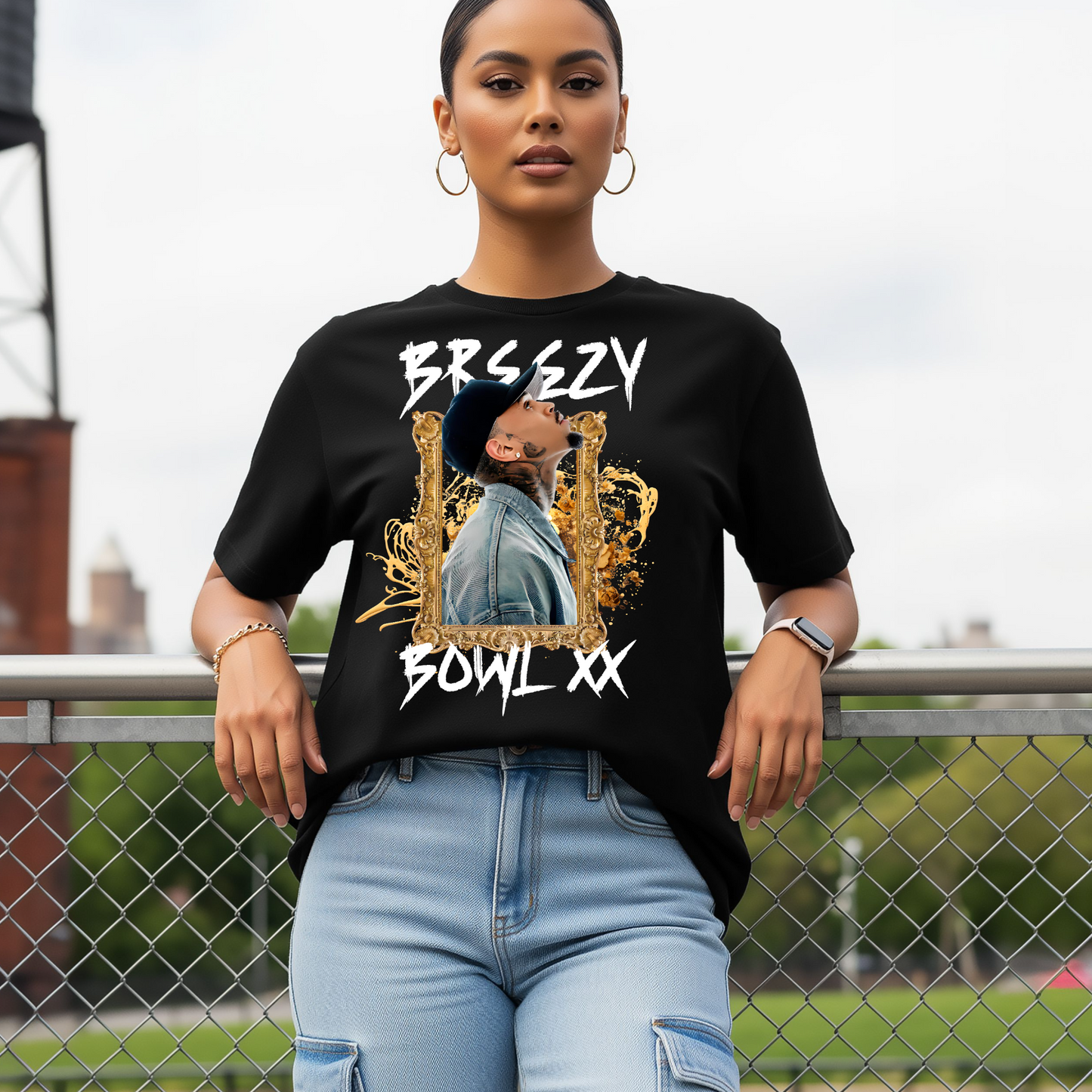 *PRE-ORDER* Breezy Bowl XX Denim Frame Tee