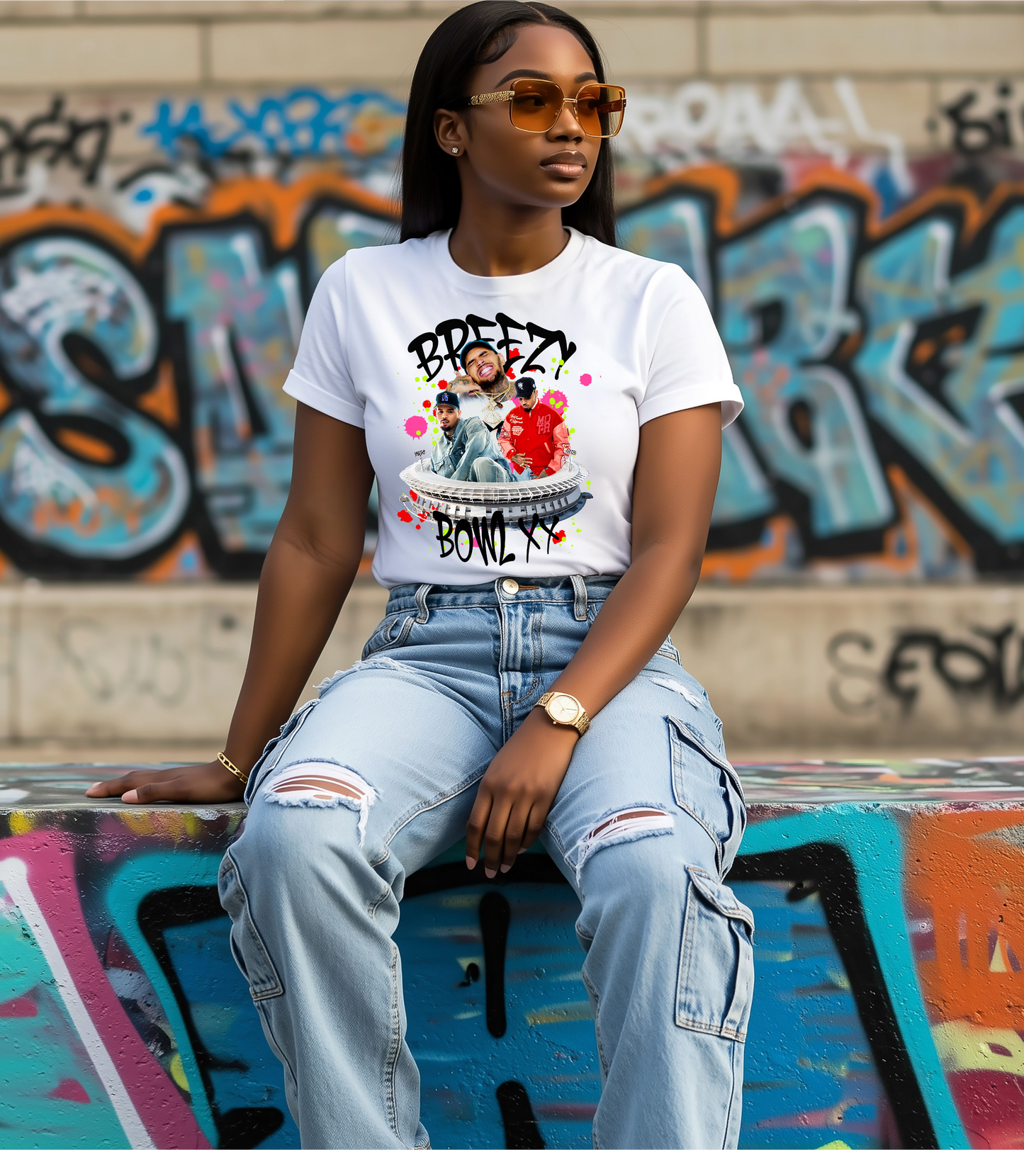 *PRE-ORDER* Breezy Bowl XX Splatter Dome Tee