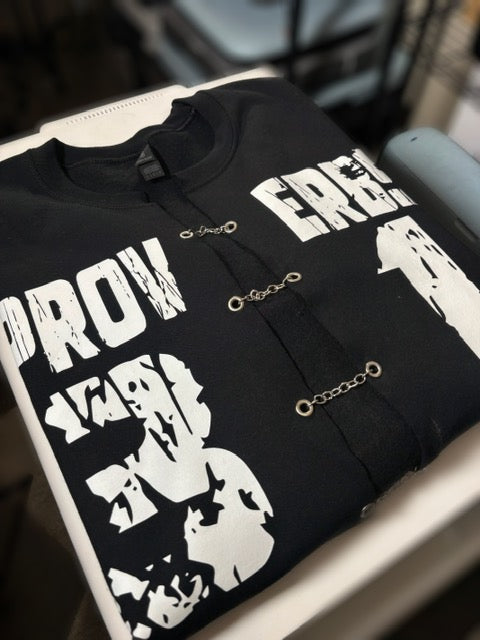 "Proverbs 31" Open-Split Gildan Sweatshirt