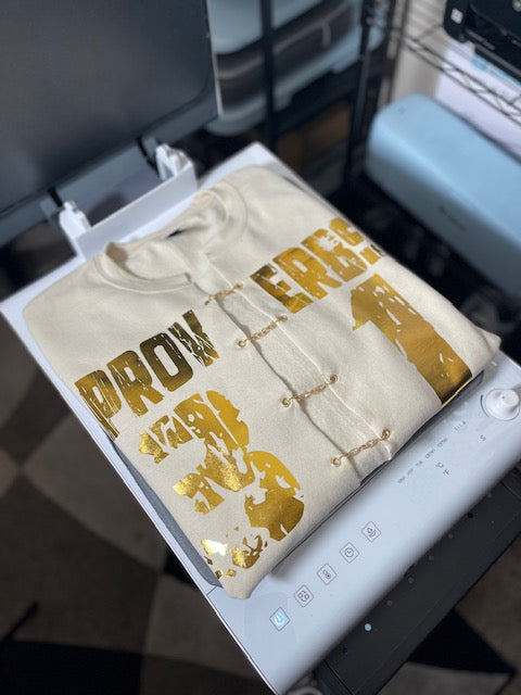 "Proverbs 31" Open-Split Gildan Sweatshirt