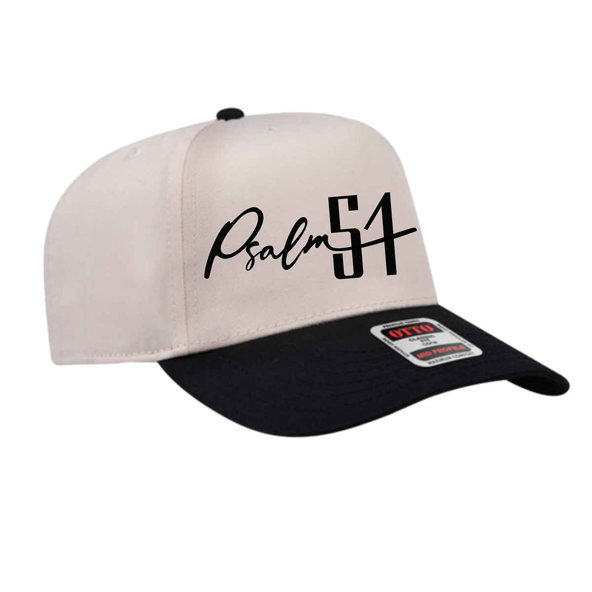 Personalized Scripture "Otto" Mid Profile Cap