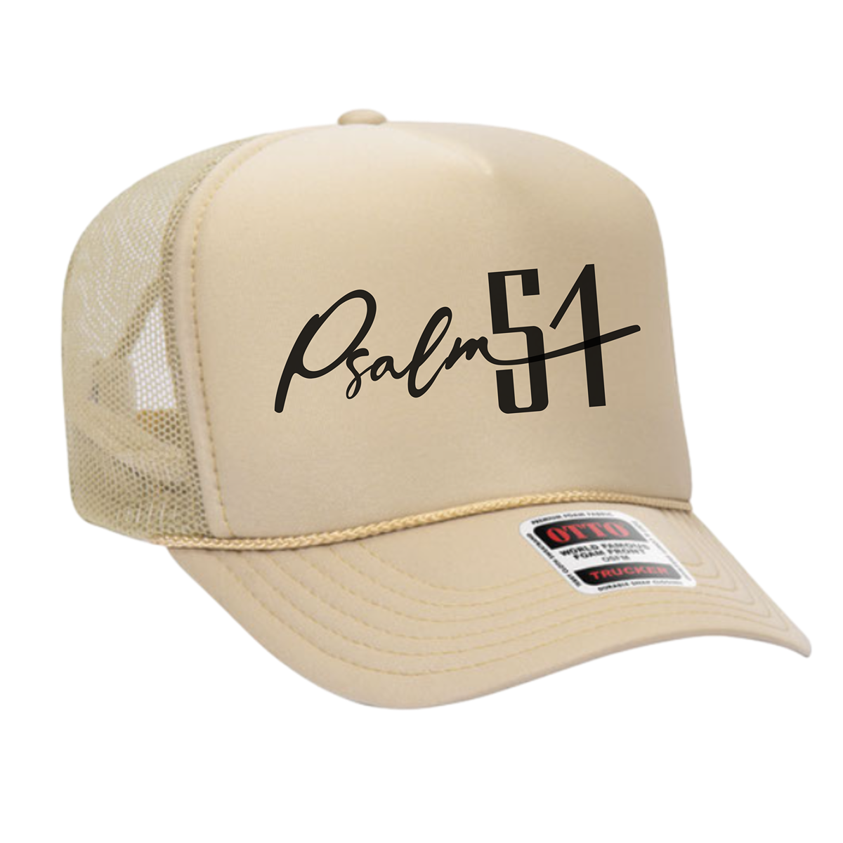 Personalized Scripture "Otto" Trucker Hat
